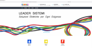 Home page sito Leadersistemi