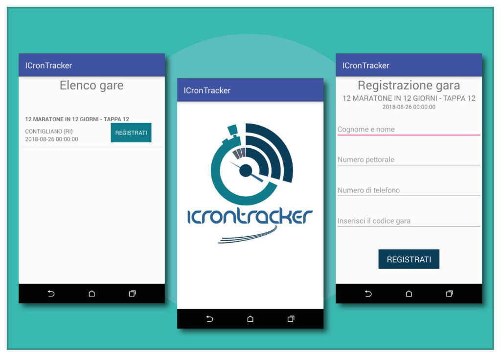Lavori – Realizzata App IcronTracker per Smartphone Android